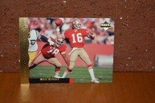HEROIC COMEBACK: JOE MONTANA 49ers CARD UPPER DECK FOOTBALL CAREER SET