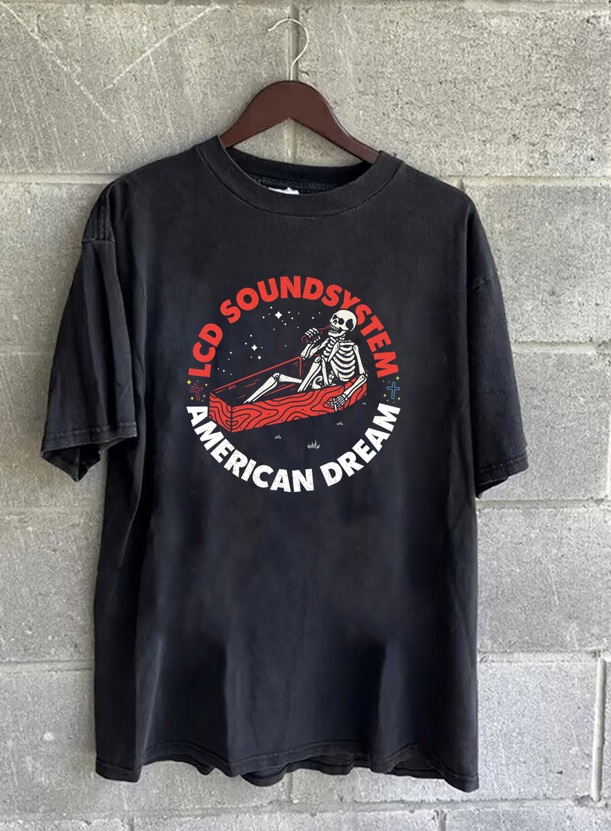 LCD Soundsystem 'american Dream' Black All Size Unisex Shirt OM829