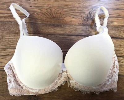 Cream Wacoal Padded Plunge Bra New with Tags | VARIOUS SIZES