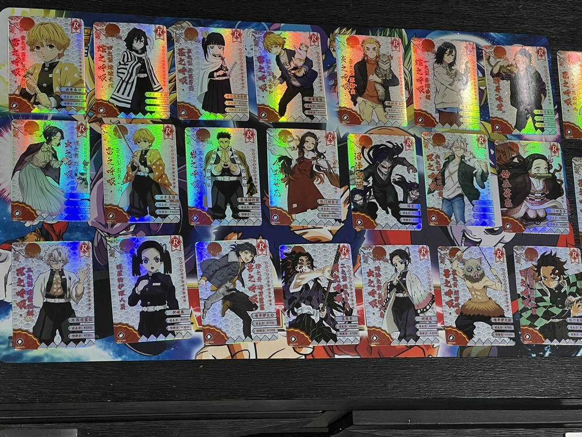 Demon Slayer Trading Cards! Assorted Packs with chances of SSR! 9