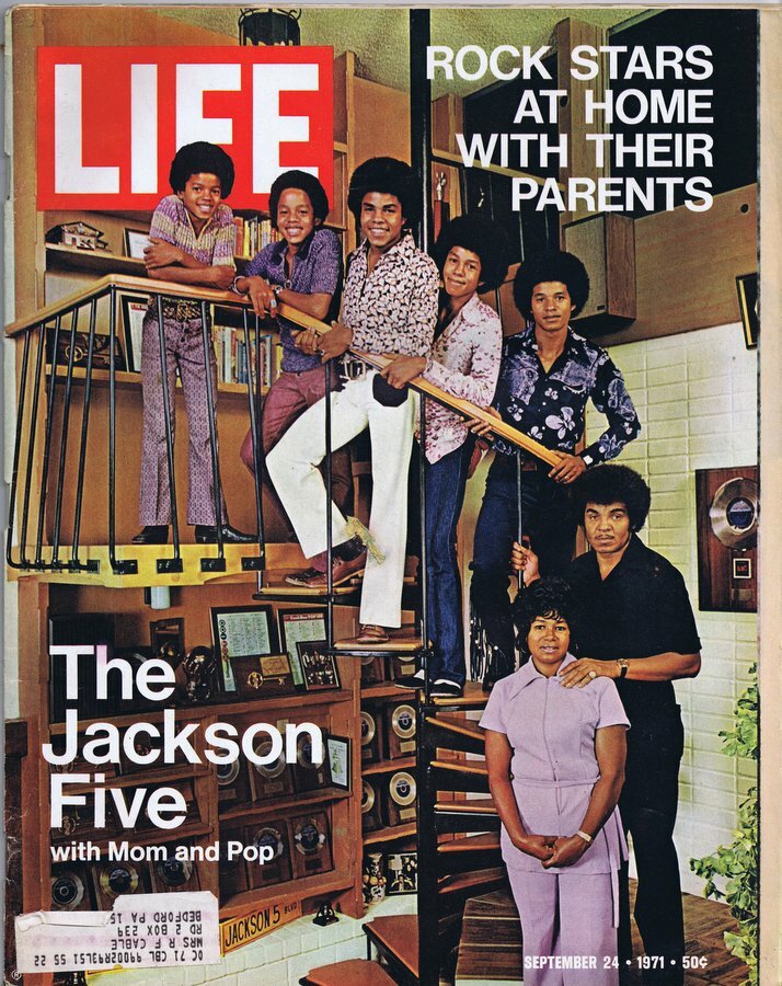 ORIGINAL Vintage Life Magazine September 24 1971 Jackson Five