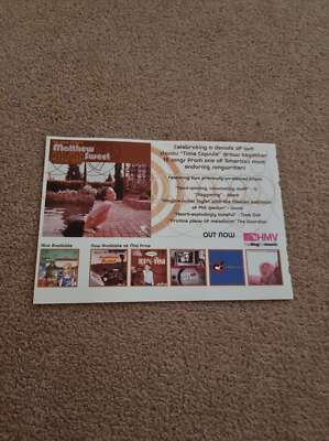 TNEWM106 ADVERT 5X8 TIME CAPSULE: THE BEST OF MATTHEW SWEET 90/00