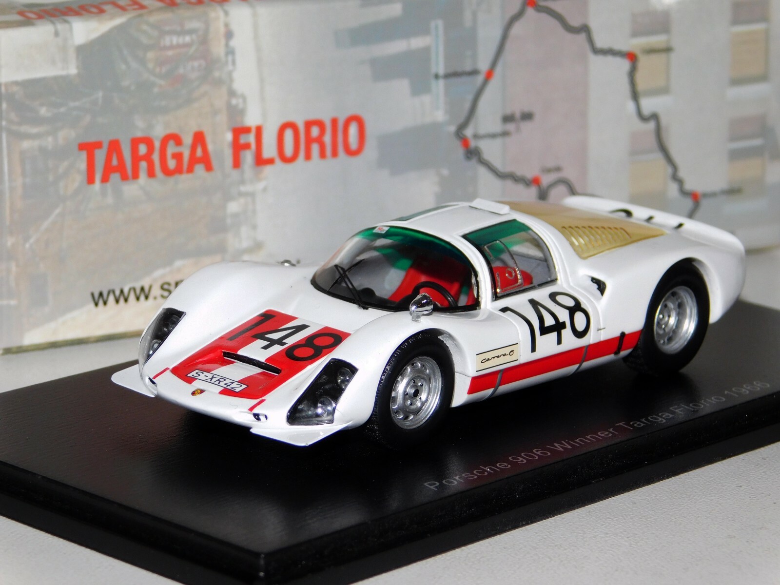 MINICHAMPS PORSCHE 906 TARGA FLORIO 1966
