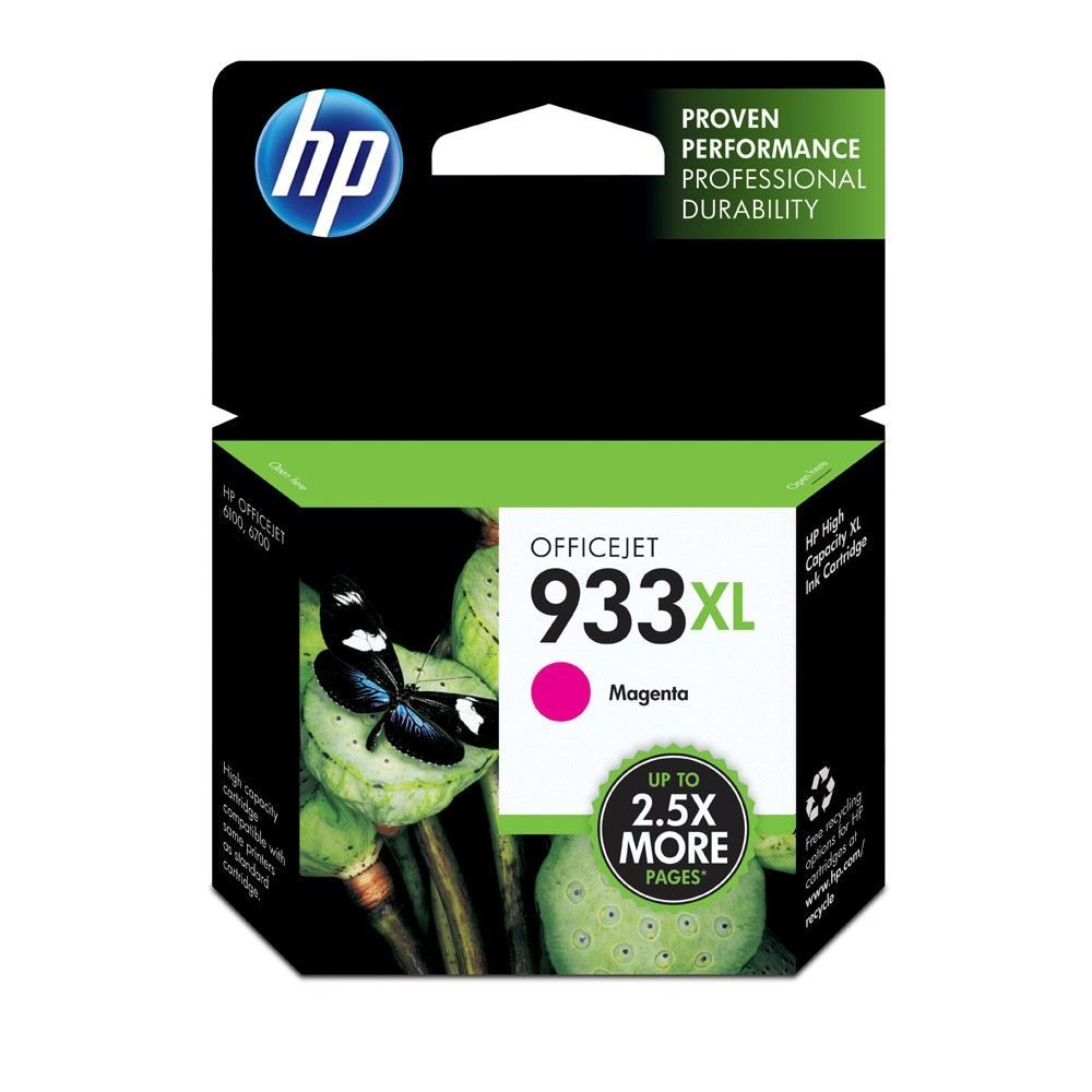 Cartouche HP 933XL Magenta CN055AE finis les rendus ternes et les pannes d encre au bureau