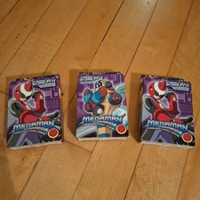 Megaman NT Warrior TCG Grand Prix Starter Decks Set of 3 Trading Card Game