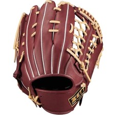 Zett Winning Road All-Around Soft Baseball Glove, Chocolate B/Pastel B 3732A , 