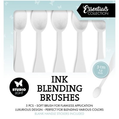 Ink-Blending-Pinsel 3 cm - Studio Light - 5 Stück