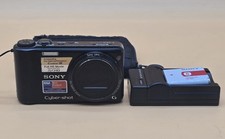Sony Cyber-shot DSC-HX5 10.2MP Digital Camera Black With Charger.