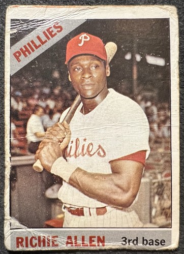 Richie Allen #80 1966 Topps card