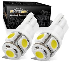 194 Led Bulbs White License Plate Lights 168 T10 2825 W5w Led Bulbs For Car