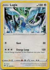 Lugia 140/189 Rare SWSH03: Darkness Ablaze LP Pokemon Card