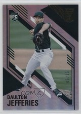 2021 Panini Chronicles Elite Gold 5/25 Daulton Jefferies #33 0a3
