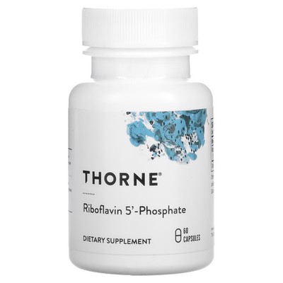2 X  Thorne, Riboflavin 5 Phosphate, 36.5 mg, 60 Capsules