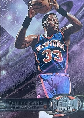 1997-98 Metal Universe PATRICK EWING New York Knicks 