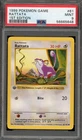 Pokemon Rattata 61/102 Base Set Shadowless 1st Edition PSA 9 Mint