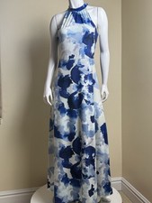 Women  s Floral Long Maxi Dress Sz M   B.096 