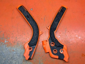 Acerbis Orange Frame Guards KTM 125cc-500cc 2016-2023