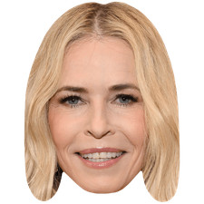 Chelsea Handler (Long Hair) Big Head. Larger than life mask.