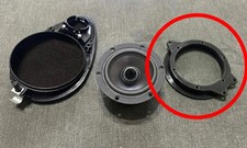 2pcs 4 Front Speaker Adapter Porsche Boxster 986 996 Mounting Plate Set