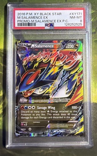 M Salamence-EX graded PSA 8 for sale on eBay