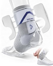 Ankle Brace Women Men 2 Stabilizing Pads Adjustable Support Sprain Injury