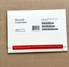 Microsoft Windows Server 2019 Standard 16 Core DVD - Sticker Key.