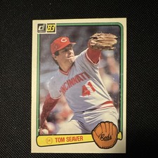 Donruss 1983 Tom Seaver #122 Base Set Cincinnati Reds Baseball Card