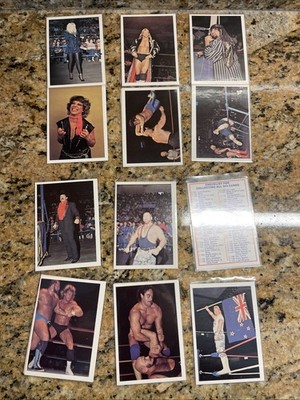 90+ 1988 NWA Wrestling Wonderama Cards CONDITION ISSUES And Duplicates