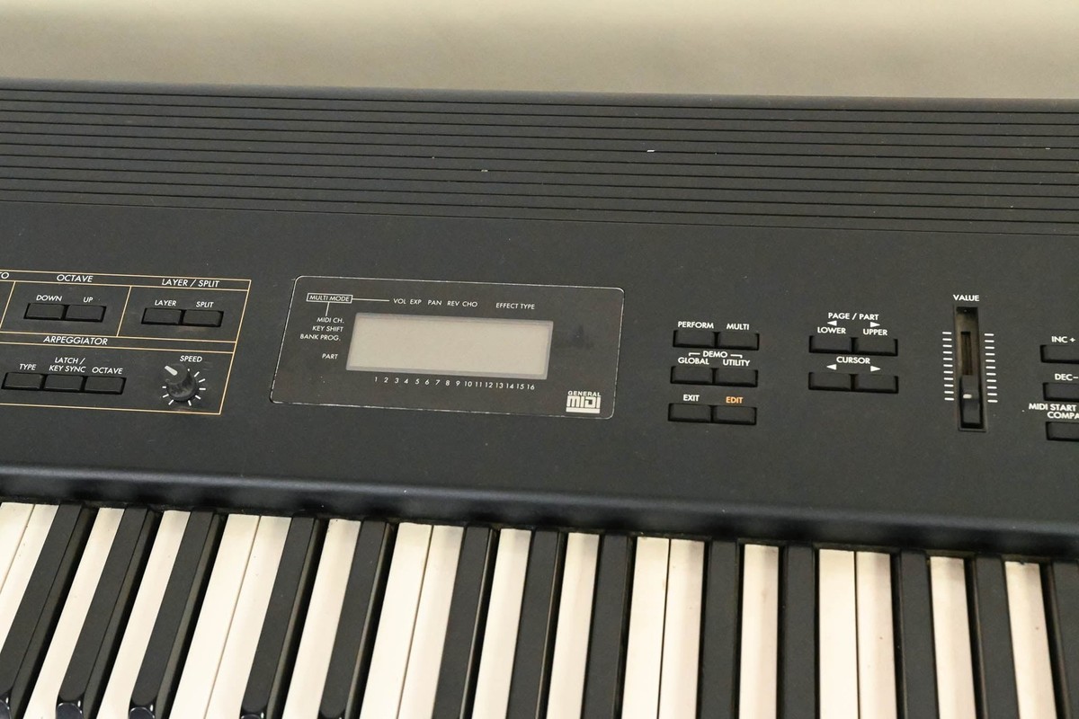KORG N1 シンセサイザー Korg N1 88-Note Weighted-Key Music Synthesizer (NO PSU) CG01VL6 | eBay