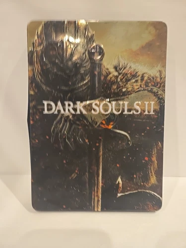 Dark Souls II 2 Black Armor Edition (Xbox 360, 2014) Steelbook No Manual