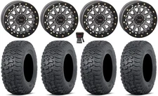 System 3 SB-6 15" Wheels Gm (6+1) 32" Terra Hook Tires Commander Maverick