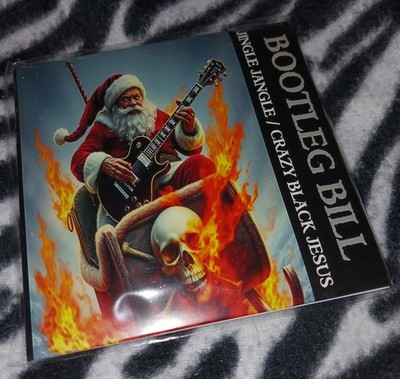 BOOTLEG BILL - Christmas CD single - Florida punk rock outlaw Greedies