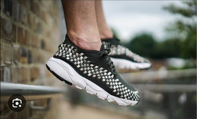 New 9.5 Nike Air Footscape Woven NM Sequoia Green Orewood Brown