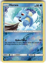 Horsea 16/70 Common Dragon Majesty Pokemon Reverse Holo LP