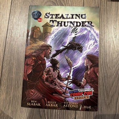 NYCC 2022 Exclusive Stealing Thunder #0.5, and #1, plus more. Lot of 11 books