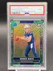 2024 Donruss Optic Drake Maye Retro Series Dragon Rated Rookie #24/24 PSA 9