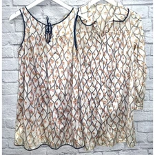 Vintage Vassarette Nightgown Robe Set Babydoll Short Size S Blue Floral Nylon