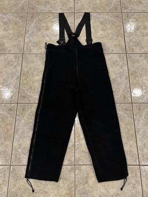 Adult Medium Reg POLARTEC 200 BIB Thermal Fleece Pants Cold Weather Overalls