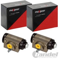 2X Maxgear Radbremszylinder 19Mm Passend FüR Ford Fiesta Fusion KA Puma Street
