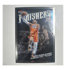 2025-26 Topps Finest - Finishers Shai Gilgeous-Alexander #FI-5 Thunder NBA