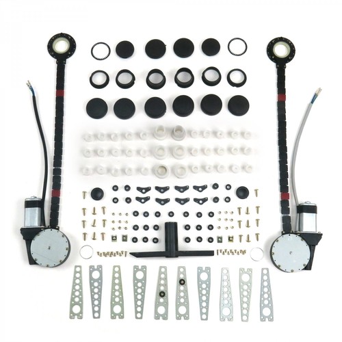 2-Door Uwire Universal Power Window Kit with No Switches AutoLoc AUTPW4600 - Picture 1 of 5