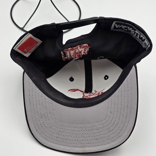 Vintage WCW nWo Mütze Cap Snap Back Herren One Size Wrestling Sting Wolfpac 90s - Bild 8 von 8