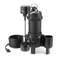 VEVOR Submersible Sewage Pump 3/4 HP Cast Iron Sewage/Effluent Pump 6000 GPH