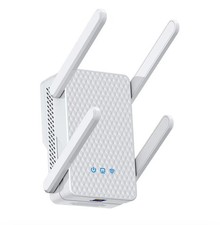 WiFi 6 Extender Signal Booster 2.4Gb/s Speed Longest Range 12,000sq.