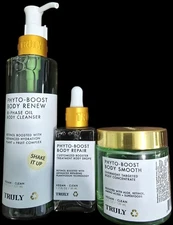 TRULY Beauty PHYTO-BOOST Bundle - Cleanser, Booster, Concentrate
