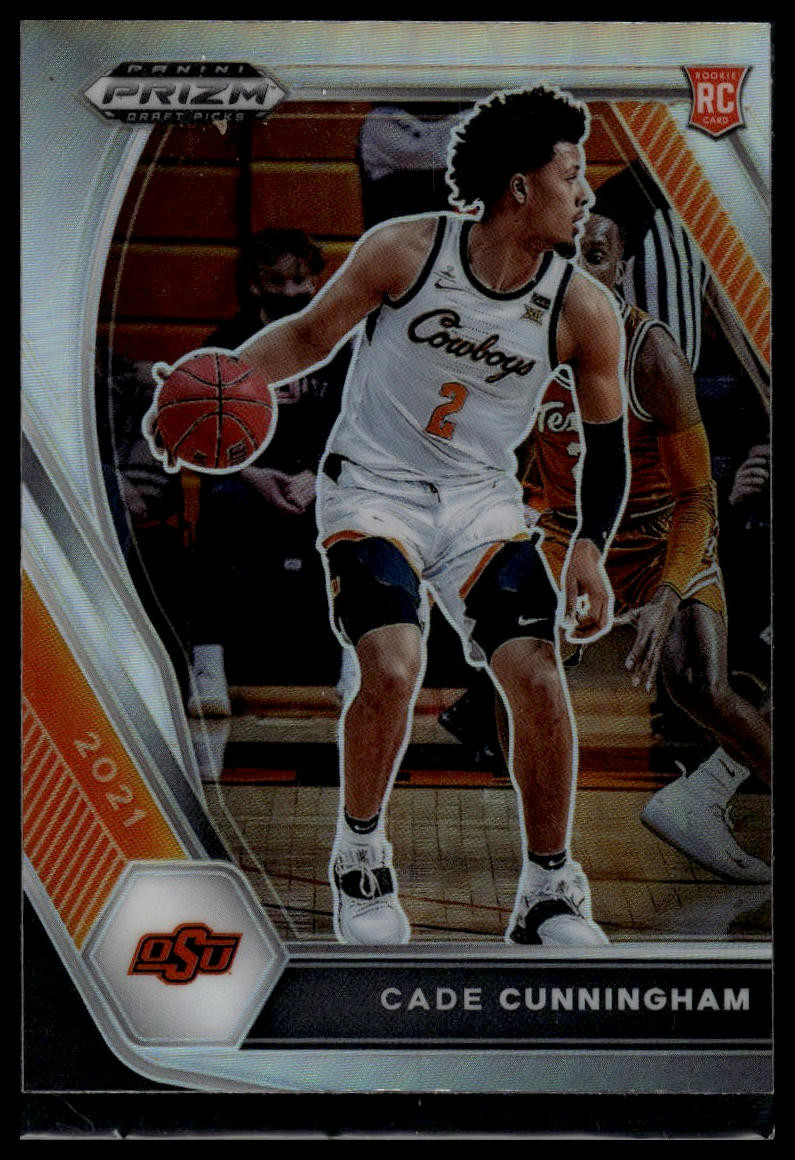 2021 Panini Prizm Draft Picks #1 Cade Cunningham Silver Prizm Rookie