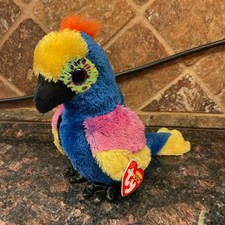 Ty Beanie Boos - WYNNIE the Hyacinth Macaw / Parrot (6 Inch)