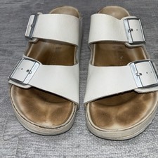 Birkenstock Arizona Womens EU 35 US 4 White Leather EU 35