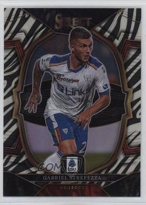 2022 Panini Select Serie A Terrace Zebra Prizm 2/20 Gabriel Strefezza #51 1r8e