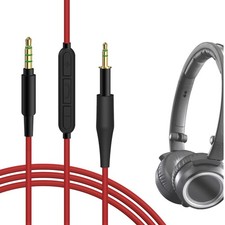 Geekria Audio Cable with Mic for AKG K430, K450, K451, K452, Q460 4 ft 